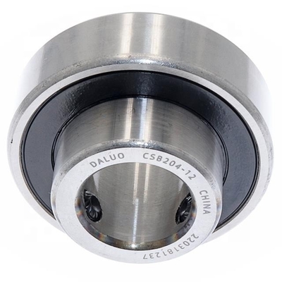 Acero cromado GCR15 UC204 UC205 UC206 UC207 UC208 UC209 Rodamiento de inserción de bloque de almohada de acero inoxidable