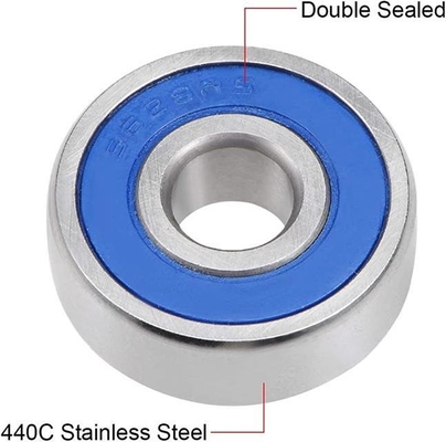 El material de acero inoxidable de una sola fila S6001 para el aceite de lubricación de tractores