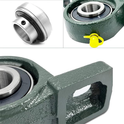 HANSEL UC208-24 Bloque de almohada esférica agrícola UC montado rodamiento de bola de inserción para molino de rodadura