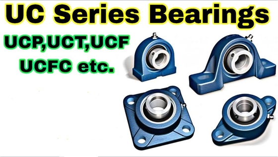 UCP UCF UCFL UCFC Rodamiento de bloque de almohada de plástico y acero inoxidable para tractor