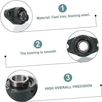 Suministro UCP204 UCT210 UCPA208 UCHA212 rodamiento de bloque de almohada para comercios de alta precisión