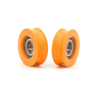 Rodillo POM de ranura profunda 698 Roller de nylon para correr sin problemas en equipos de fitness