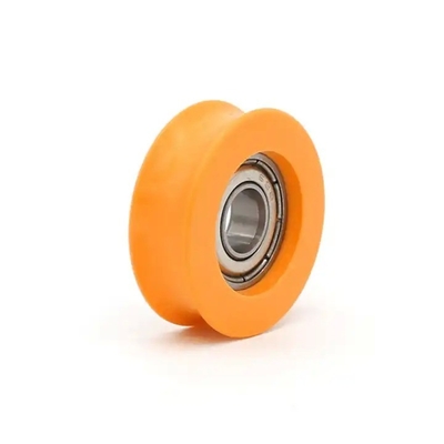 Rodillo POM de ranura profunda 698 Roller de nylon para correr sin problemas en equipos de fitness