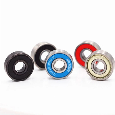 ABEC7/9 personalizado rodamiento de bola de patineta con jaula de cobre y rodamientos de cerámica 608