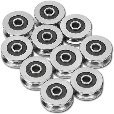 625 Rodamientos de bolas de plástico de alta fricción Sellos de caucho en forma de U Tipo ZZ 5*16*5mm