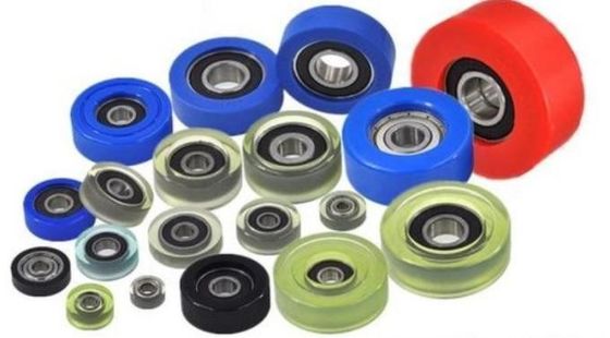 625 Rodamientos de bolas de plástico de alta fricción Sellos de caucho en forma de U Tipo ZZ 5*16*5mm