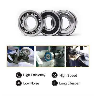 El material de acero inoxidable de alta precisión de una sola fila con ranura profunda S6205-2RS