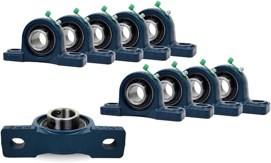 Performance estable UCP202 Bloque de almohadillas con bajo volumen y lubricación con aceite graso