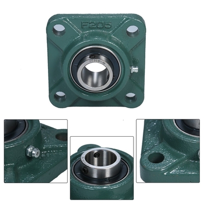 Acero cromado industrial GCR15 UELF208DI UCF205 UCF206 UCF207 UCF208 rodamiento de bolas de bloque de almohada serie UCF