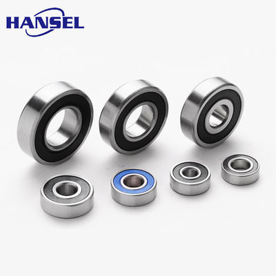 Los rodamientos de bolas sellados de doble fila 6005 ZZ C3 de acero cromado/acero inoxidable GCR15 1 25 mm