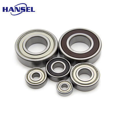 Los rodamientos de bolas sellados de doble fila 6005 ZZ C3 de acero cromado/acero inoxidable GCR15 1 25 mm