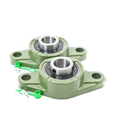 Acero cromado GCR15 UCFL214 UCFL215 UCFL216 UCFL217 Rodamiento de bloque de almohada para máquinas