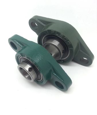 Acero cromado GCR15 UCFL214 UCFL215 UCFL216 UCFL217 Rodamiento de bloque de almohada para máquinas