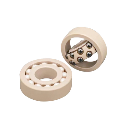 Los materiales utilizados para la fabricación de los rodamientos de bolas de cerámica para maquinaria industrial deben estar conformes a las normas ISO 9001:2008.