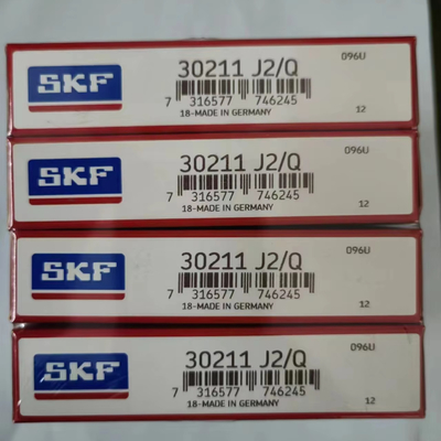 Rodamientos de rodillos cónicos S.K.F. 30211 J2/Q para maquinaria de construcción y laminadoras