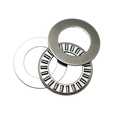Acero cromado GCR15 rodamiento de rodillo de aguja de empuje plano para tienda de alimentos 35 * 52 * 2mm AXK3552