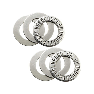 Acero cromado GCR15 rodamiento de rodillo de aguja de empuje plano para tienda de alimentos 35 * 52 * 2mm AXK3552