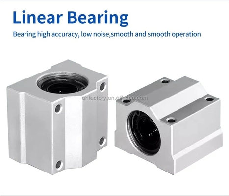 SCS25LUU Rodamiento lineal de 25 mm para router CNC Rodamiento de bola de movimiento lineal de tipo largo
