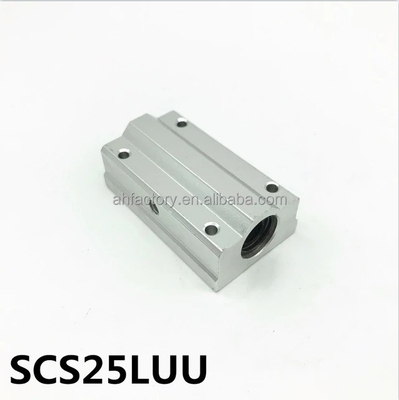 SCS25LUU Rodamiento lineal de 25 mm para router CNC Rodamiento de bola de movimiento lineal de tipo largo