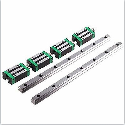 Trabajos de construcción HIWIN MGN12R CNC Aluminio redondo tren de guía lineal para impresora 3D