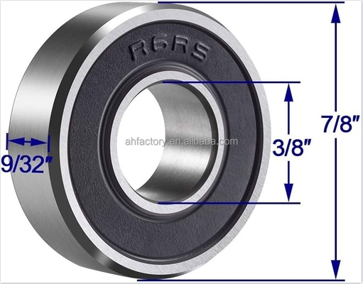 Apertura de los rodamientos en miniatura R6-2RS C3 3/8&quot;x7/8&quot;x9/32&quot; Rendimiento estable