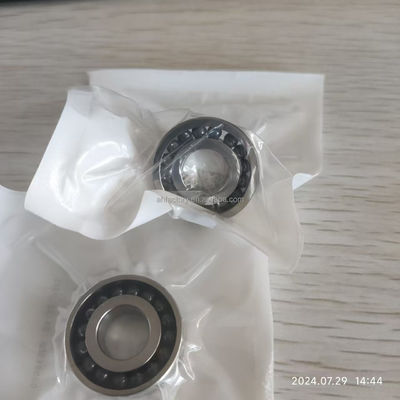 Si3n4 Cerámica de súper precisión D6000/612515 Acero inoxidable 440C rodamiento de jaula