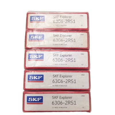 Máquinas de larga duración 1 20 mm P0 P6 P5 P4 P2 acero cromo GCR15 rodamiento de fila única 6306-2RS1