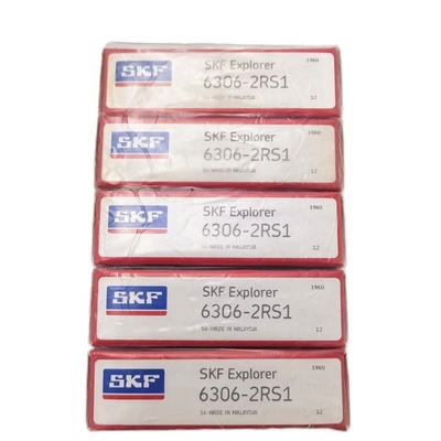Nivel de precisión P0 P6 P5 P4 P2 rodamientos de bolas de ranura profunda 6306-2RS1 para el rendimiento