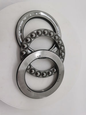 51216 Rodamiento de bolas de empuje con material GCr15 de acero cromado y inspección al 100%