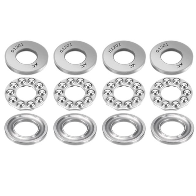 51204 51205 51206 51207 51208 51209 512010 Sellos abiertos Tipo rodamientos de bolas de empuje 51210