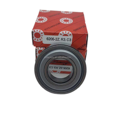 Certificado ISO9001 2008 6205-2Z Rodamiento de bolas de ranura profunda con diámetro de perforación de 0 a 25 mm
