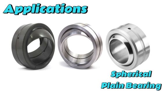 Rodamiento plano esférico con rodillo de aguja de fila única para GEBJ industrial 18 20 22 25 30 C S