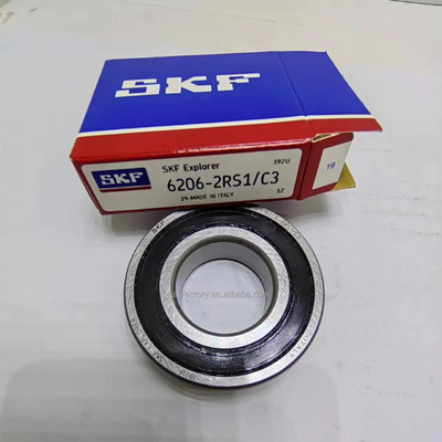 6206-2RS Dos lados de goma de sello de la bola de rodamiento 30x62x16mm para 30 mm de tamaño de perforación