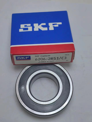 6206-2RS Dos lados de goma de sello de la bola de rodamiento 30x62x16mm para 30 mm de tamaño de perforación