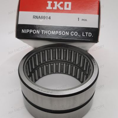 I.K.O. JAPAN RNA6914 Rodamiento de rodillo de aguja de doble fila con tamaño de perforación 80*100*54mm