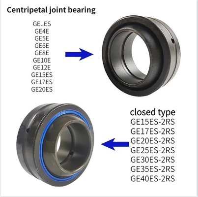 GEM 35 ES-2RS rodamiento plano esférico de 35 x 55 x 35/20 mm sello de doble labio para el extremo de la varilla