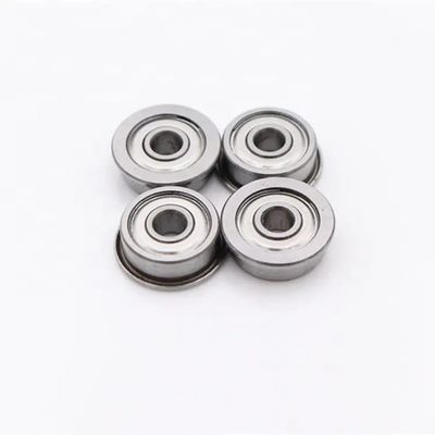 Acero cromado personalizado GCR15 2Z ZZ Sellos tipo rodamiento de brida para maquinaria industrial