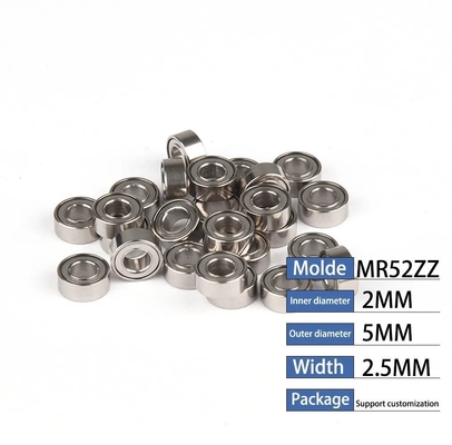 MR128ZZ MR148ZZ Z3 Z4 Acero inoxidable miniatura rodamiento de bolas de ranura profunda para la estructura