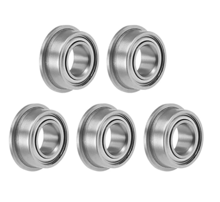 Baja Voz Ejecución estable MF128-ZZ Alta precisión 2 RS Flange rodamientos de bolas de ranura profunda