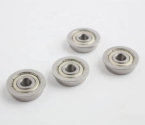 Baja Voz Ejecución estable MF128-ZZ Alta precisión 2 RS Flange rodamientos de bolas de ranura profunda