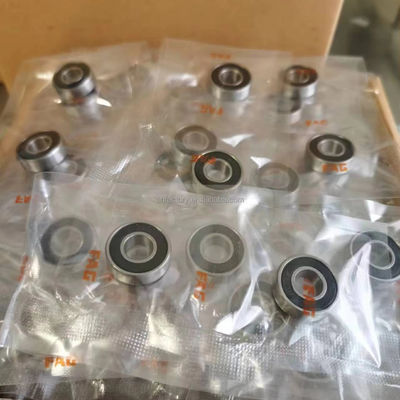 Rodamientos de rodillos de bolas de alta velocidad de fila única 6300-2rs para máquinas industriales