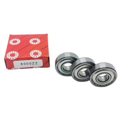 0 42 mm Tamaño del taladro rodamientos de bolas de ranura profunda 6000 para larga vida alta velocidad