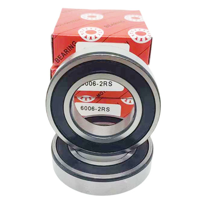 Rodamientos de bolas de ranura profunda 6006-2RS Estructura profunda para sus necesidades comerciales