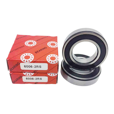 Rodamientos de bolas de ranura profunda 6006-2RS Estructura profunda para sus necesidades comerciales
