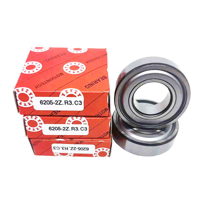 Long Life 6205-2Z/C3 rodamientos de bolas radial de ranura profunda para un rendimiento duradero