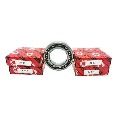 Rodamientos de la industria química sellados 6007 Rodamientos de bolas de ranura profunda para una larga duración