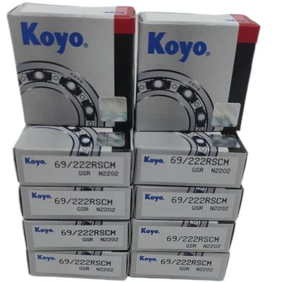 Rodamiento de bola de ranura profunda no estándar 69/22-2RS 22*39*9mm con sellos tipo 2RS y bola