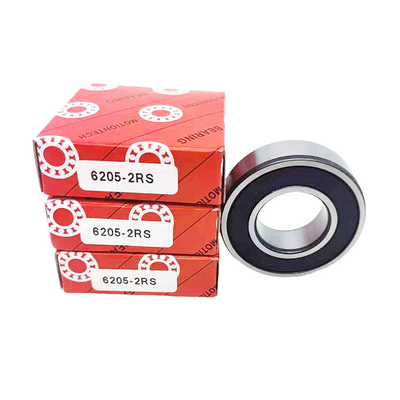 ISO9001 2008 Certificado S K F rodamientos de bolas de ranura profunda 6205-2rs para un rendimiento estable