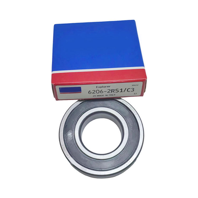 Los rodamientos de bolas de ranura profunda 6206-2RS1/C3 para automóviles y tractores