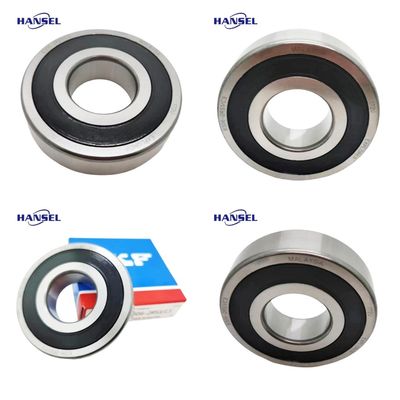 Los rodamientos de bolas de ranura profunda de doble fila 6306-2RS/C3 para alta temperatura